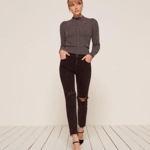 Reformation Camille High Cigarette size 28 NWOT